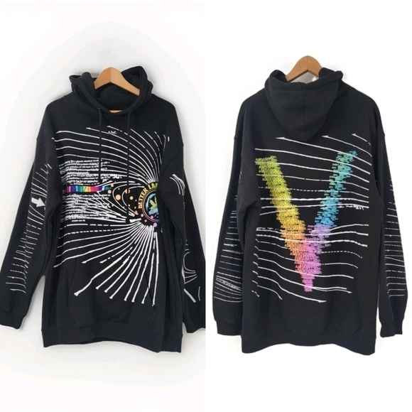 Advisory Board Crystals x Lil Wayne Men's Large Rare Carter V ABC Black Hoodie - Picture 2 of 15